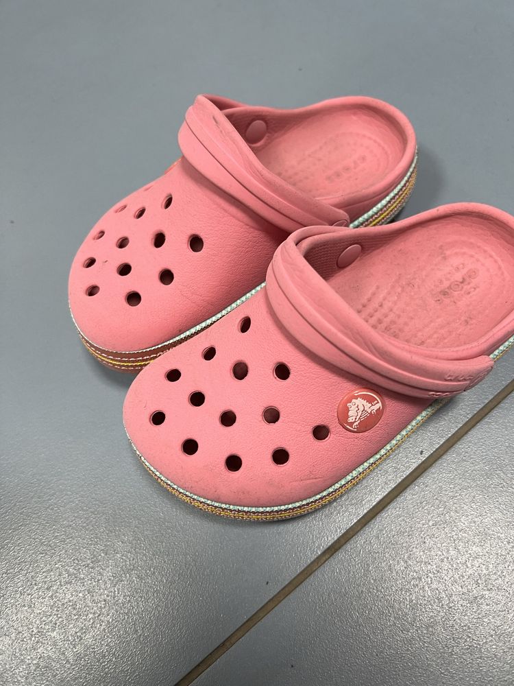Crocs c9, рожеві