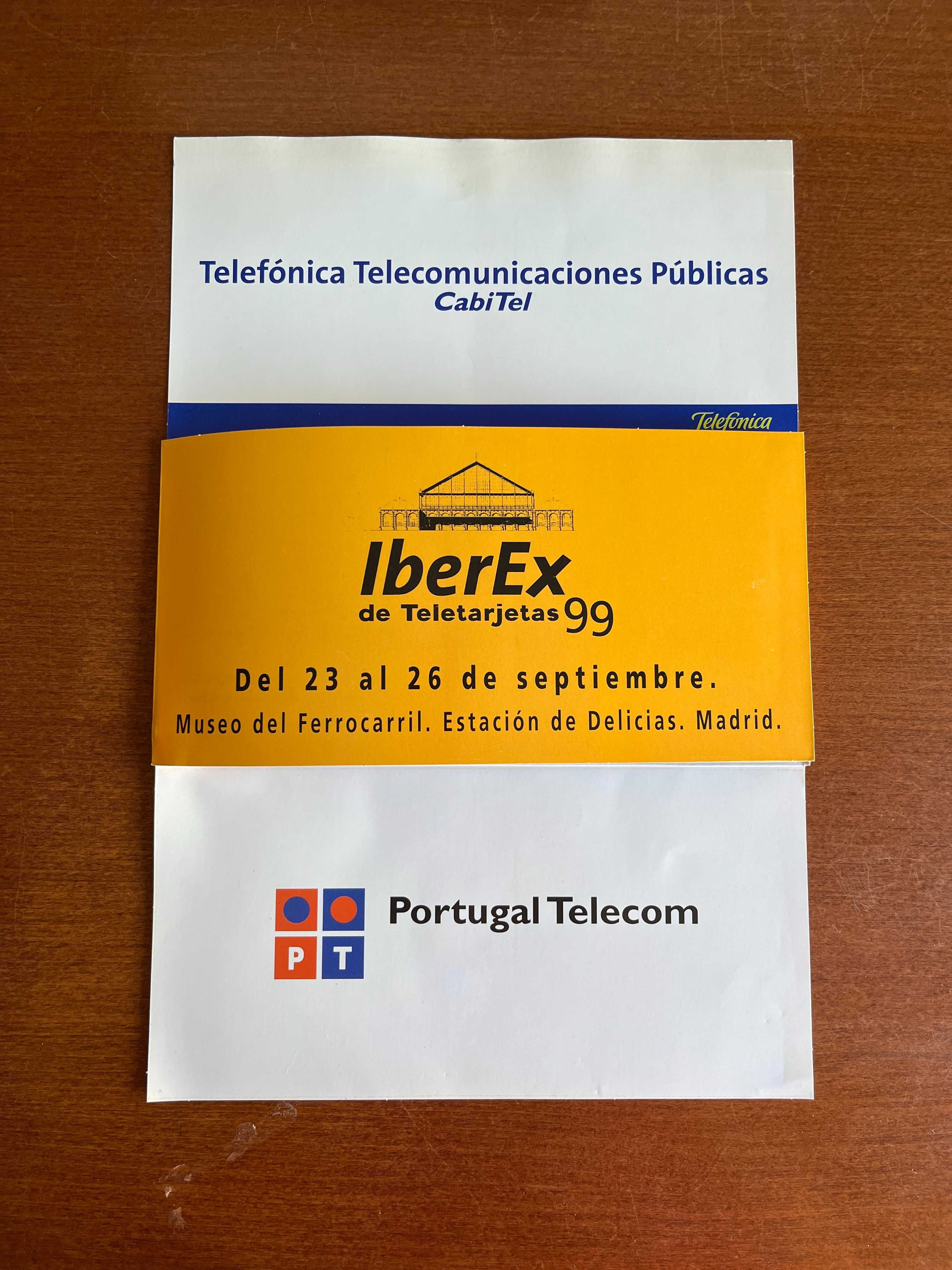 Coleção - Telefónica - Conjunto de Cartões Telefónicos/Phonecards