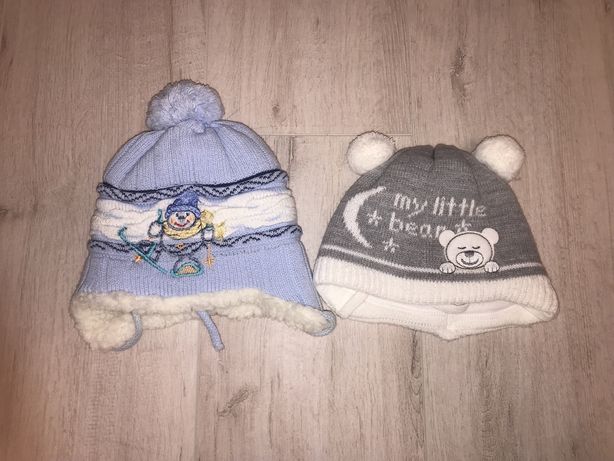 Шапочки,для двійні,зимові шапки