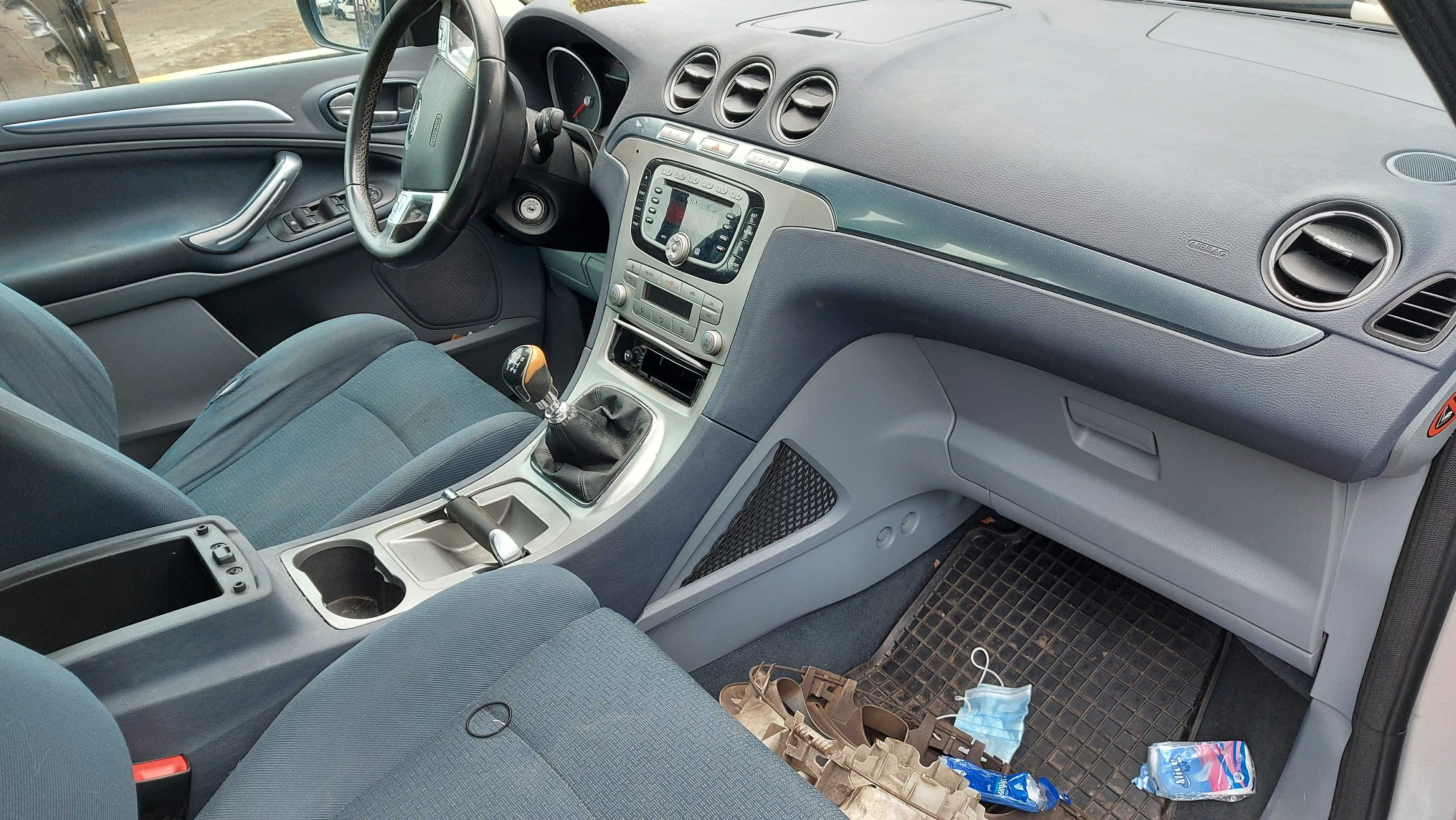 Ford Focus S-Max 66 błotnik przedni lewy srebrny FV części/dostawa