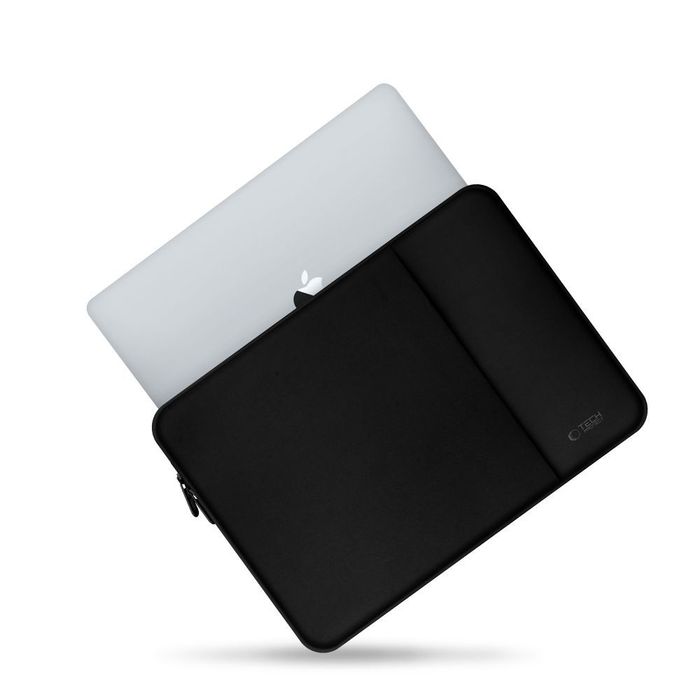 "Etui Neoprenowe Tech-Protect Czarne Do Laptopa 13 Calowego"