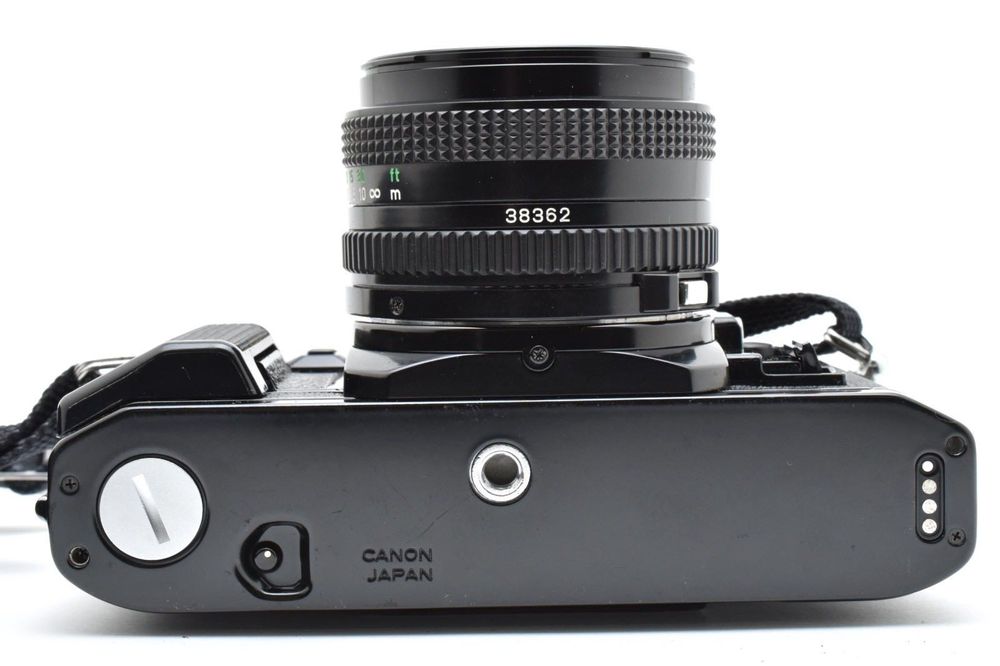 Canon A-1 + Canon nFD 50mm f/1.8 – piękny zestaw vintage