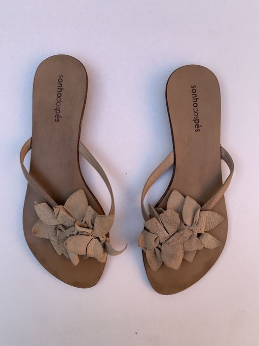 Chinelo raso n° 39