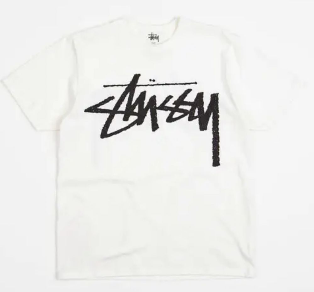 Мужские футболки Stussy Big Logo унисекс Стусси