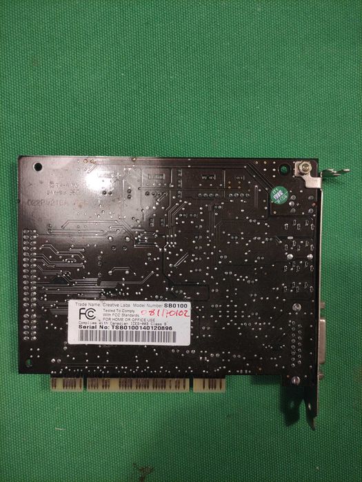 Placa de som Creative Sound Blaster Live! 5.1 - Vintage