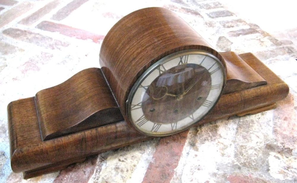 Zegar kominkiwy kwadransowy Lauffer