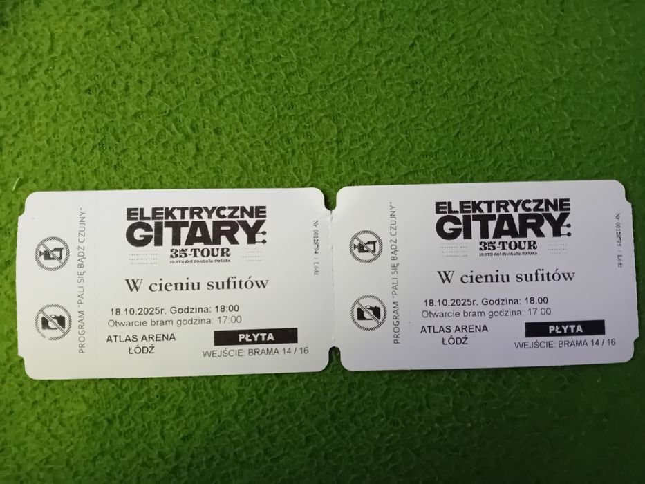 Elektryczne Gitary BILETY