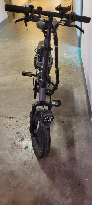 Honey Whale S6 Pro bicicleta elétrica de 14 polegadas 48V 15Ah 35km/h