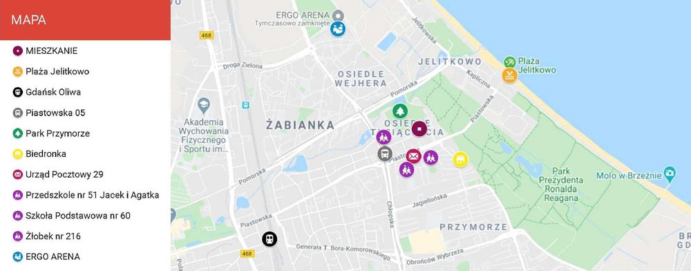 ◼︎ ◼︎ Kawalerka Tysiaclecia Jelitkowo Gdansk ◼︎ ◼︎