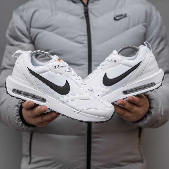 Мужские кроссовки Nike Air Max Dawn Black White найк аир макс давн