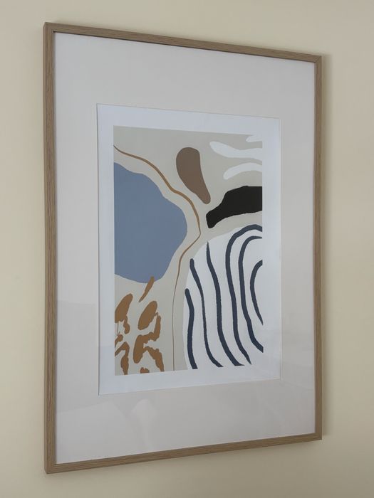 Conjunto de molduras com posters