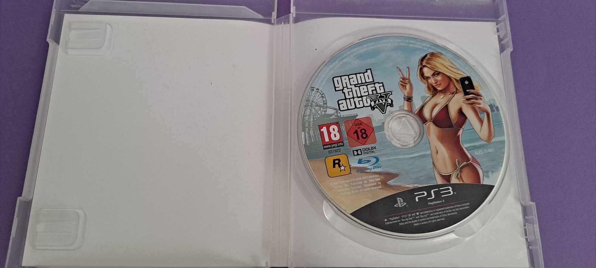 GTA 5 / GRAND THEFT AUTO V brak mapy  PS3 / napisy  PL
