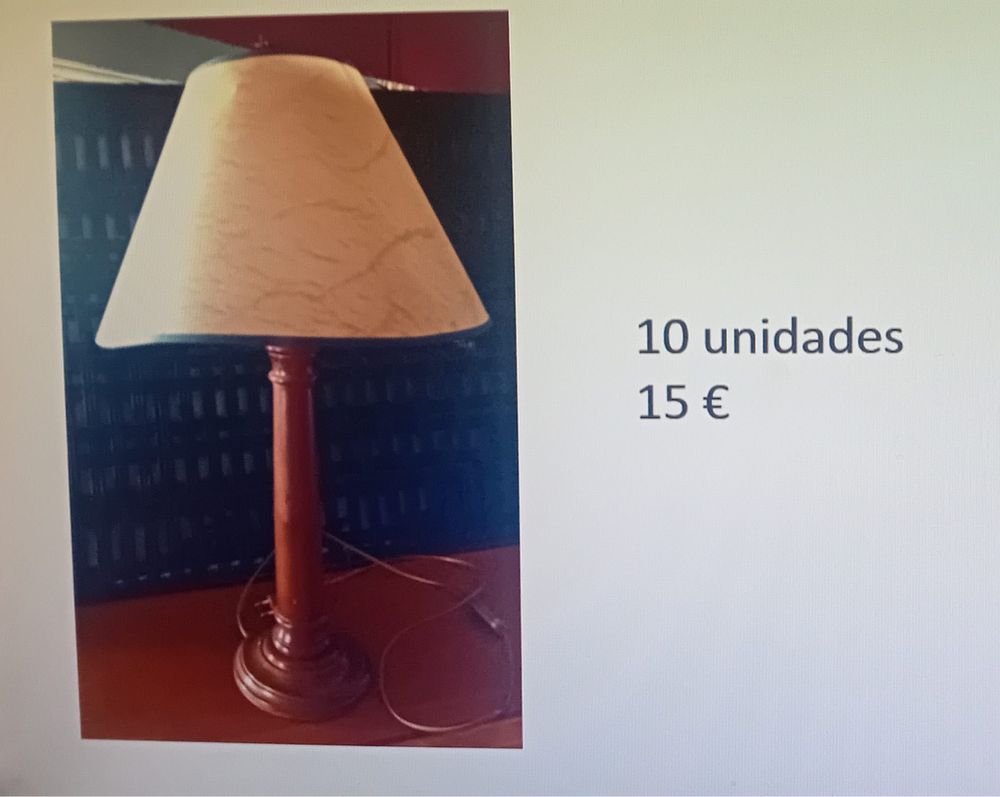Vendo candeeiros