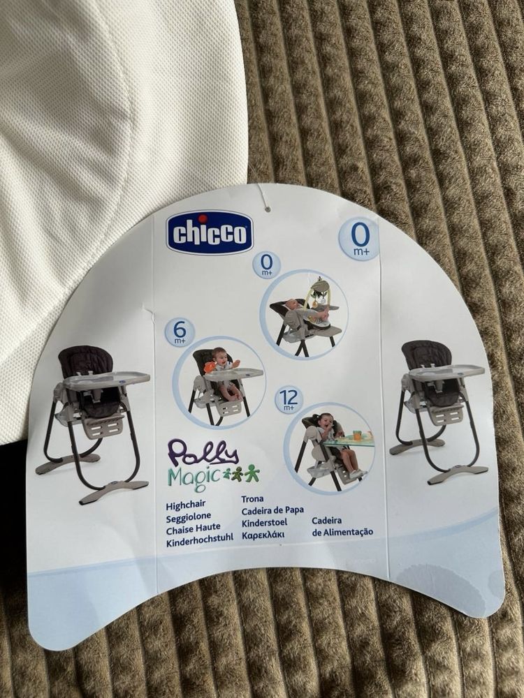 Стульчик для кормления Chicco Polly Magic