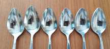 Łyżeczki do herbaty 6 szt Stainless Steel (nie Gerlach)