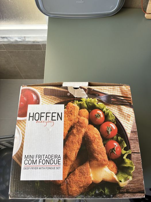 Fritadeira elétrica com fondue
