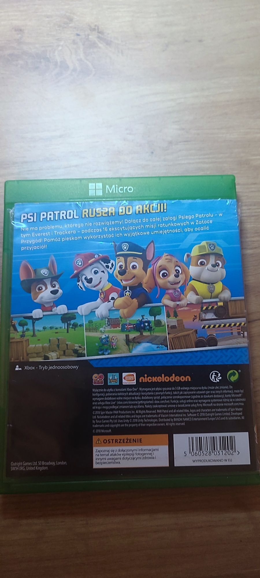 psi patrol rusza do akcji xbox one