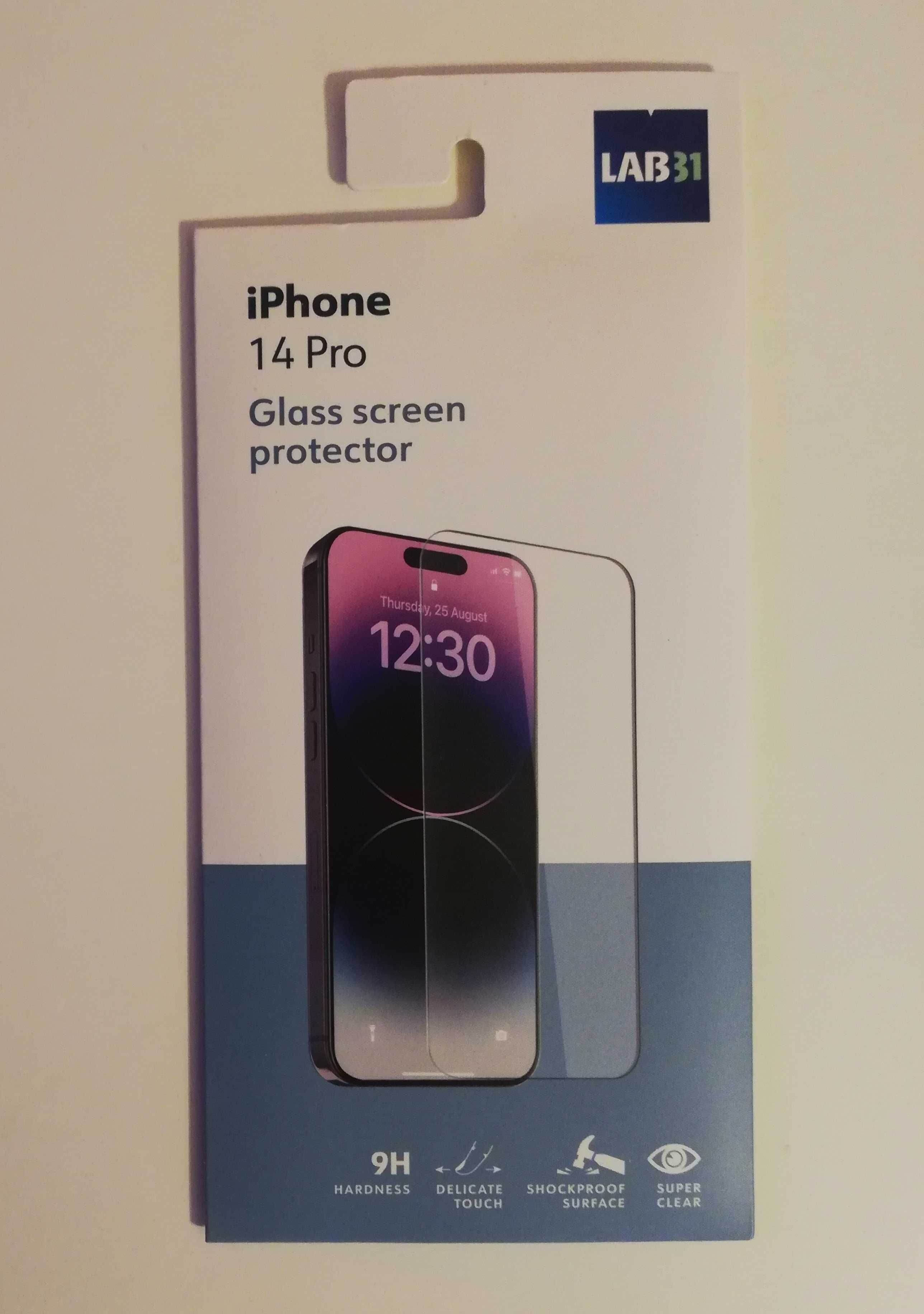 szkło hartowane ochronne 9H iPhone 14 PRO Lab31