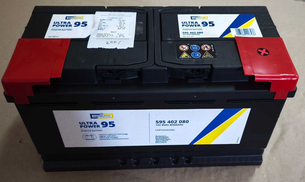 Akumulator Regenerowany 95Ah 800A 12V 100Ah 90Ah 92Ah
