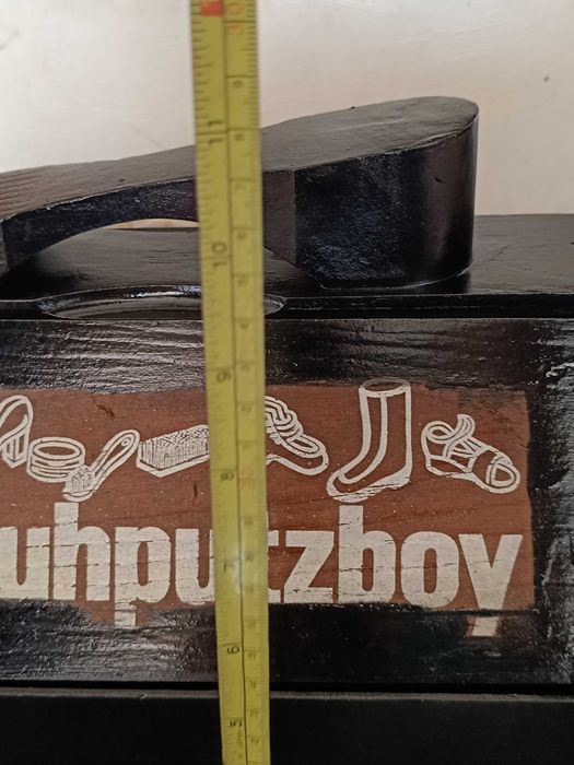 Caixa de Sapateiro antiga alemã com ferramentas