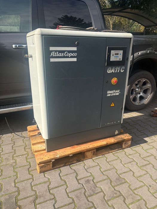 Kompresor srubowy Atlas Copco GA11 11kW 1.5m3 10 bar