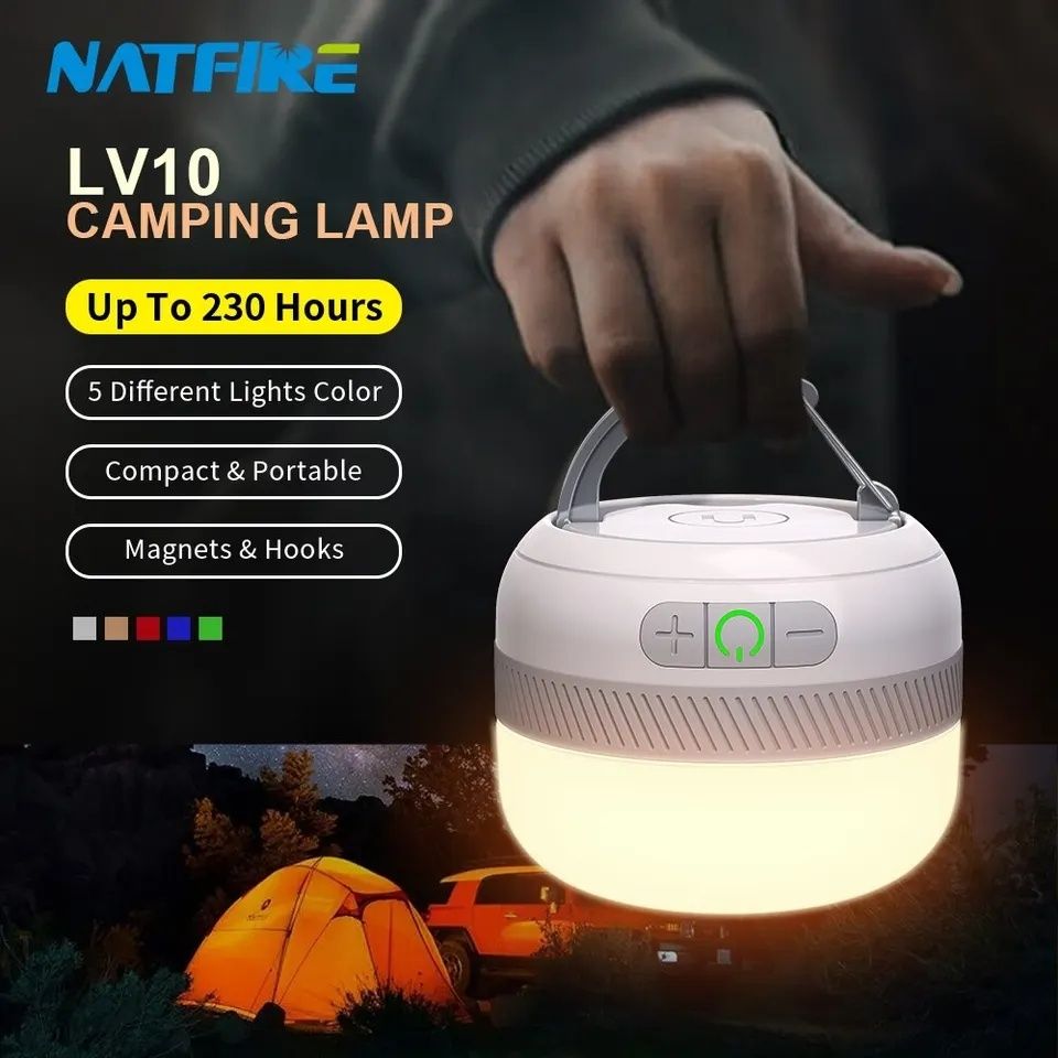 Ліхтар Natfire LV10 Camping Lamp 5200mAh