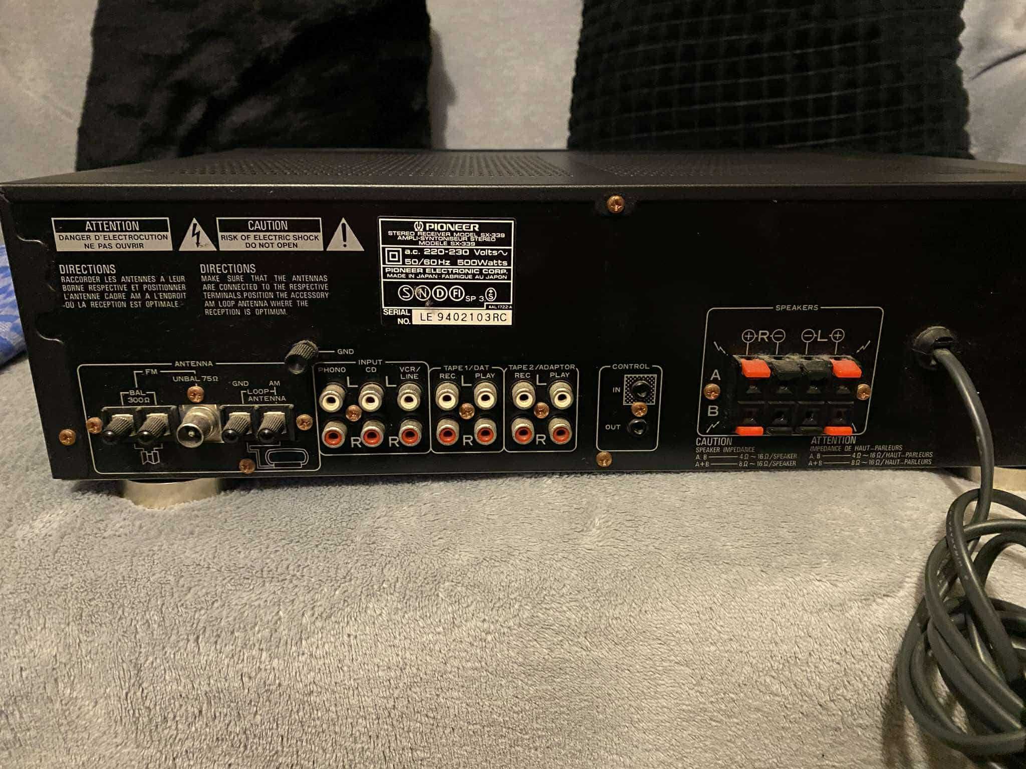 Amplituner Pioneer SX-339