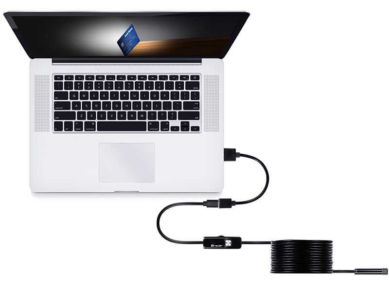 Kamera endoskopowa Tracer HardWire 5M 7MM LED USB (USB-C)