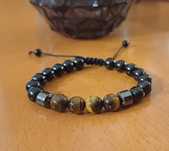 Pulseira Pedras 8mm Turmalina Negra- PulseirasMe4You