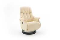 крісло реклайнер Relax для відпочину крісло шкіряне масажне
