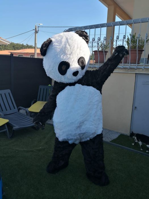 Mascote Fato Panda