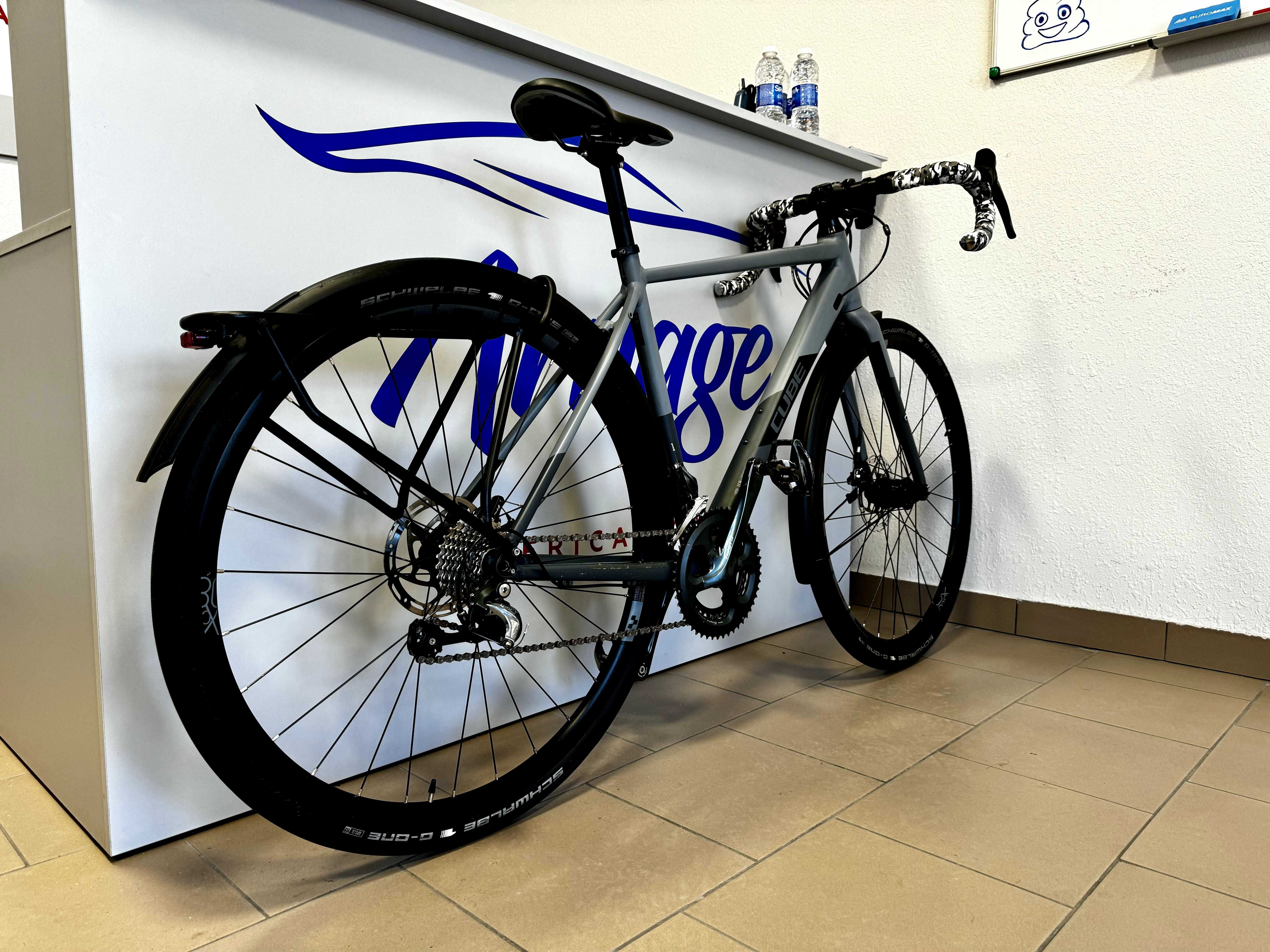 Гравійний велосипед CUBE Nuroad Pro HPA 2022 | Tiagra | На Осях