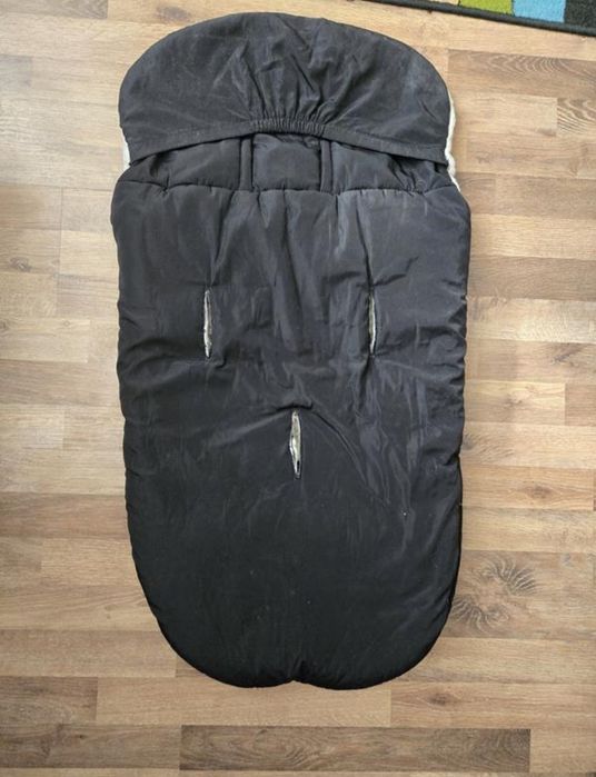 Конверт в коляску на овчині, муфти на коляску