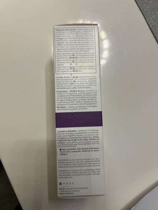 Cicabio Restor Bioderma krem nowy 09/3026