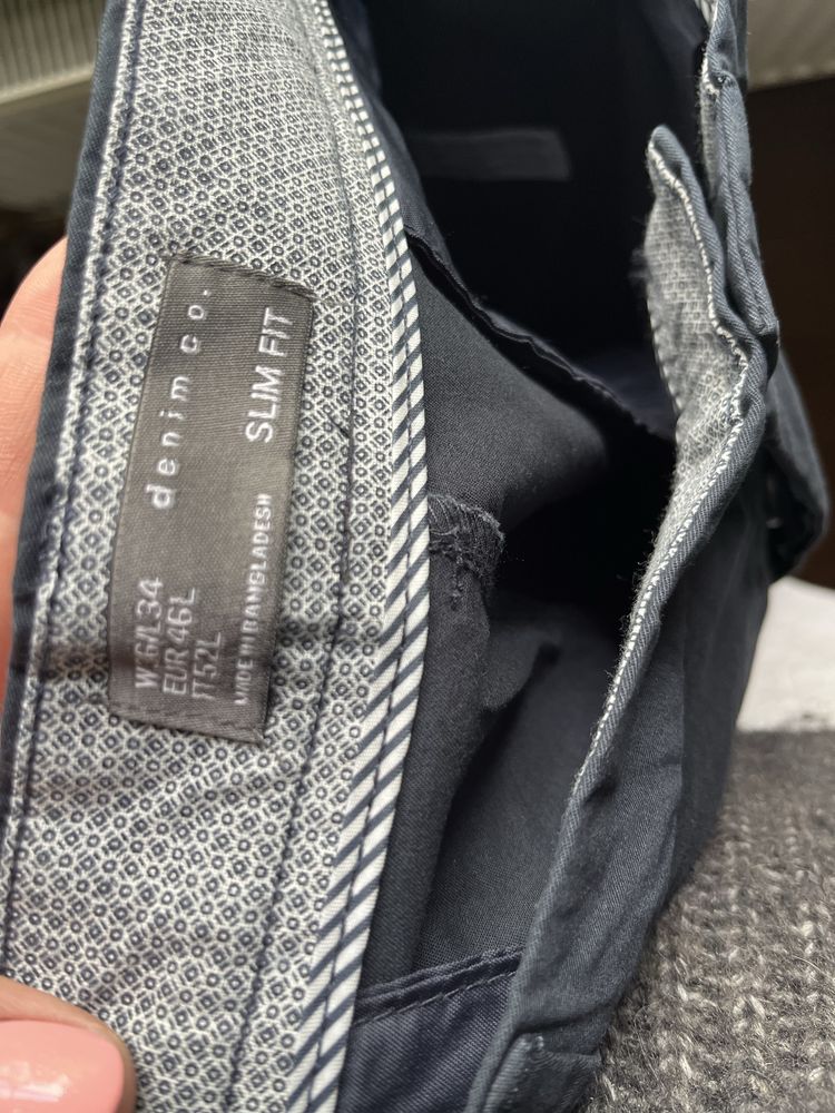 Męskie spodnie chino Primark rozmiar W36L34