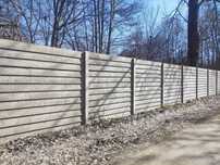 Płot betonowy, Ogrodzenie betonowe Łódź