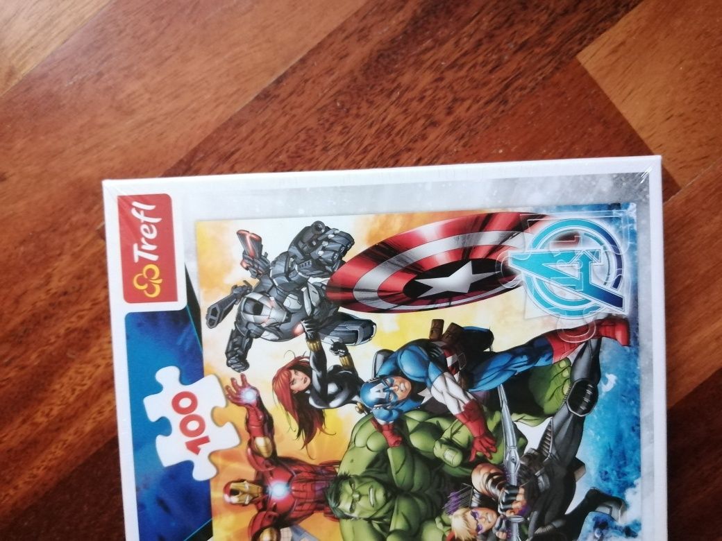 NOWE Puzzle Trefl Siła Avengersów 100 el.