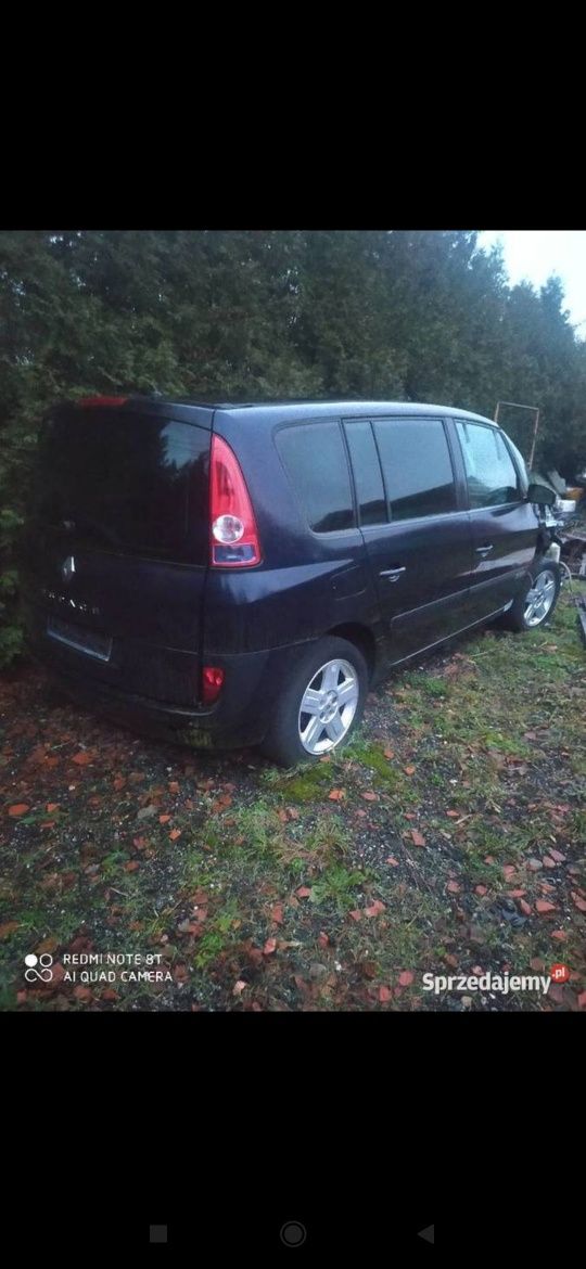 Renault espace 4 solar drzwi maska klapa nv472 fotele szyba zderzak