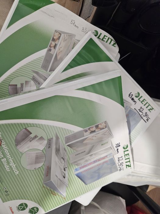 Segregstory prezentacyjne Leitz