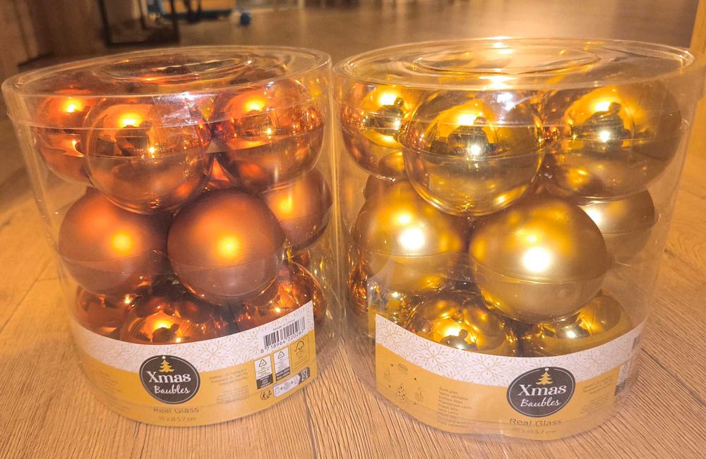 Bombki choinkowe różne rodzaje