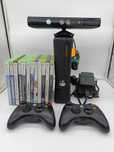 Konsola Xbox 360 S 250 GB + 2 pady + gry + kinect