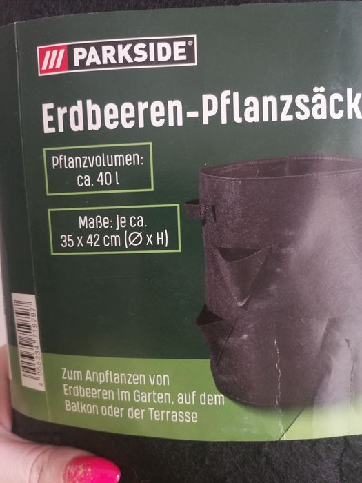 Doniczki do truskawek, 2 szt
