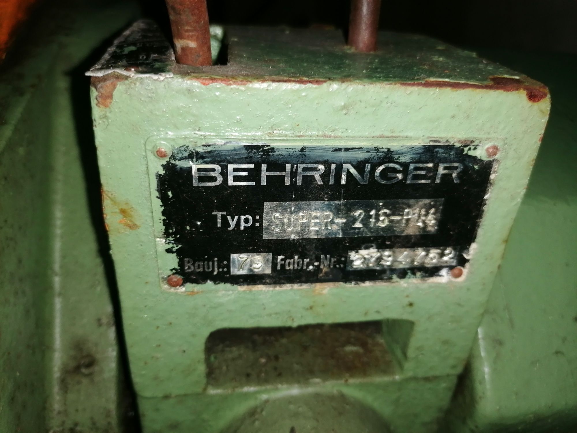 Piła ramowa Behringer 2 kw z Niemiec