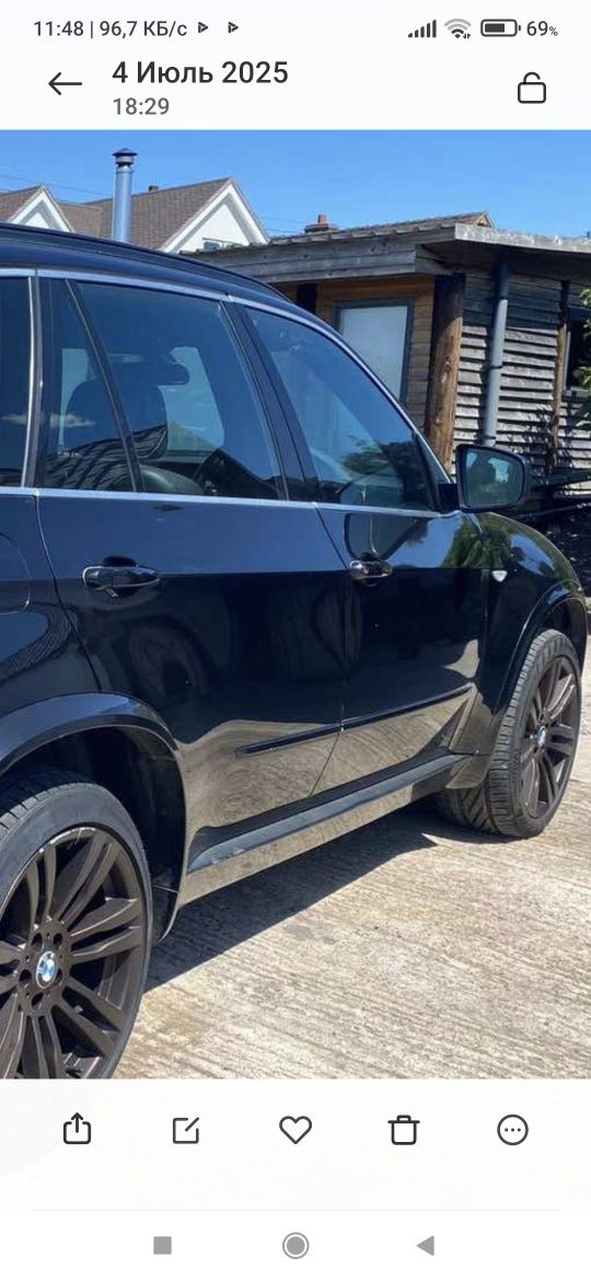 Диски R20 с BMW X5 E70 333 стиль