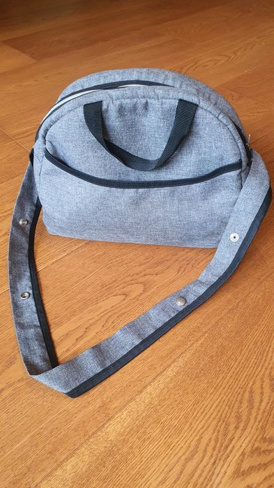 Torba do wozka szara