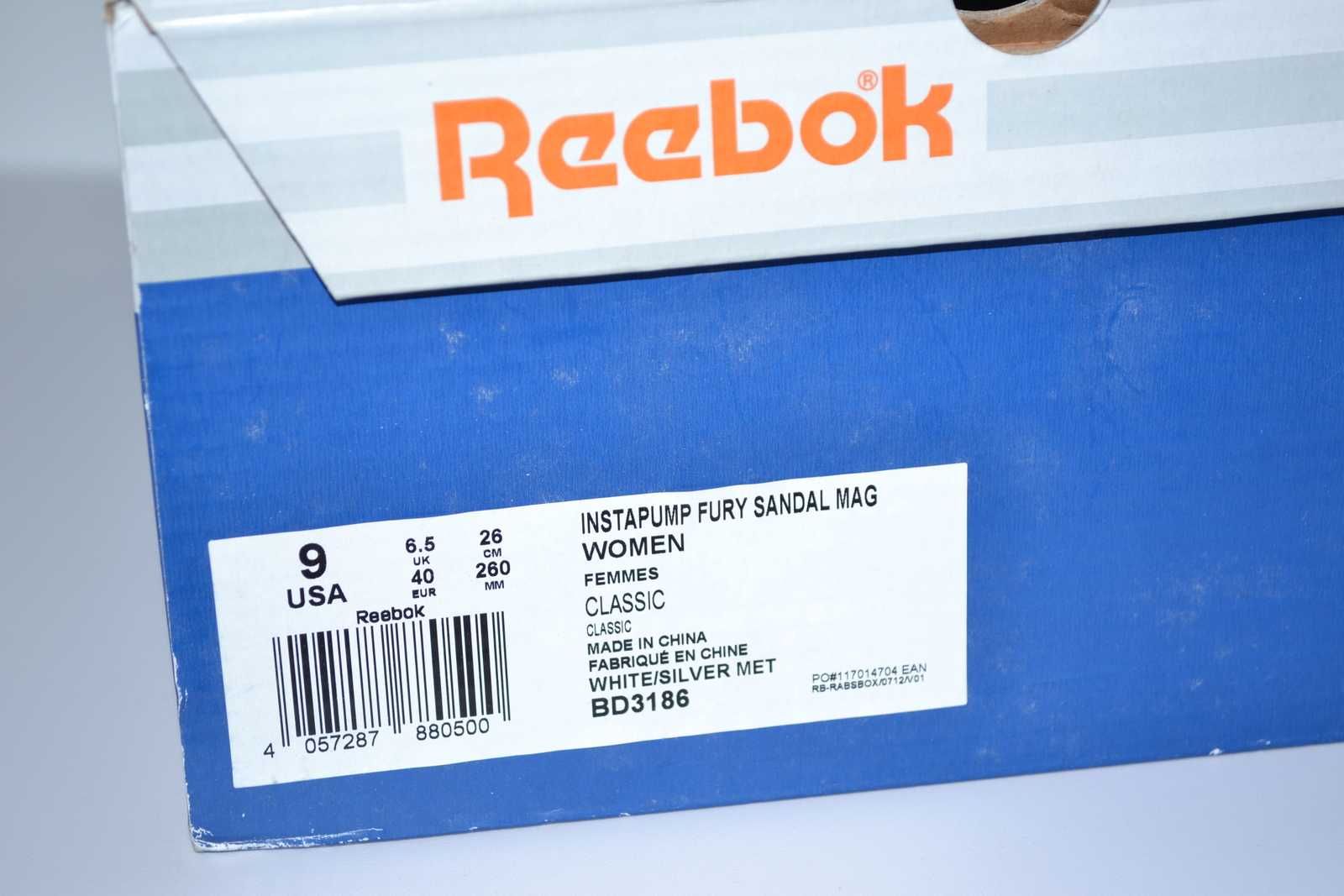 Reebok Instapump Fury Sandal Buty Sneakersy Nowe 40 WYPRZEDAŻ