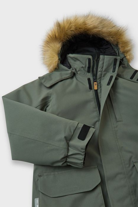 Пуховик парка зелена Reima 110