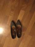 Sapato camurca cinzento