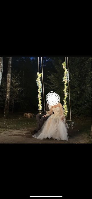 Girlanda kwiatowa led