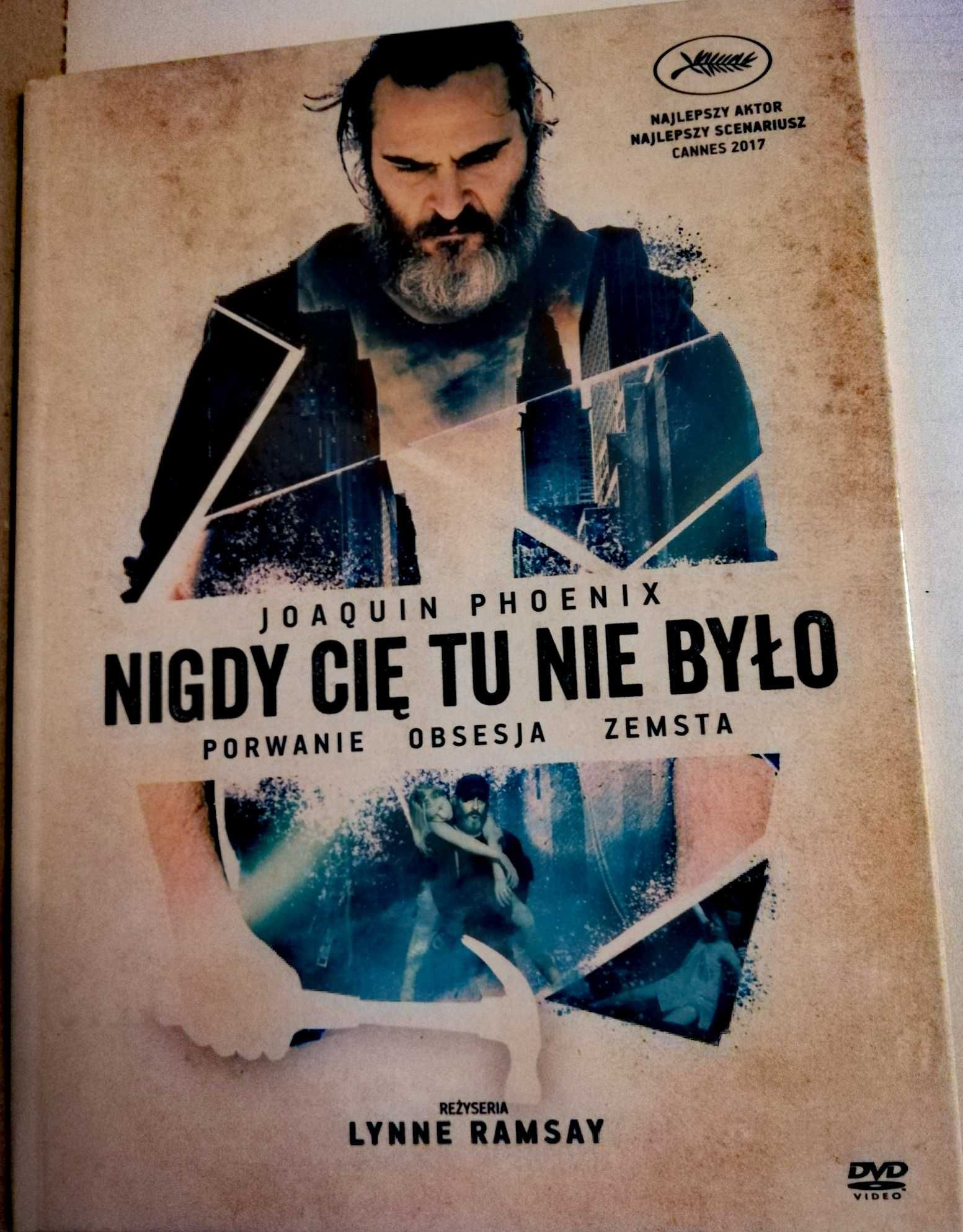 Nigdy cię tu nie było film dvd Joaquin Phoenix